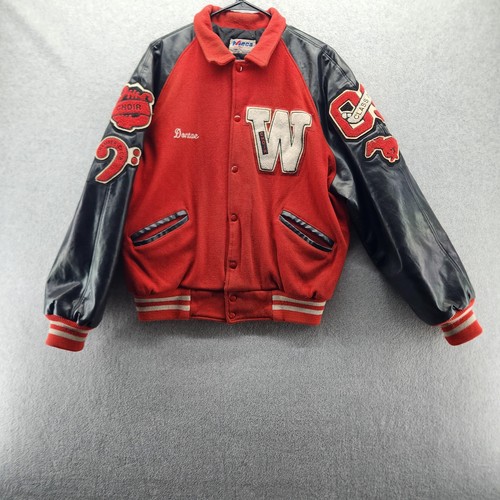 Meca letterman varsity jacket - letterman,