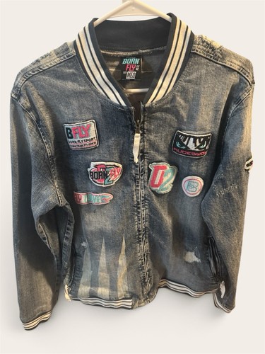 Born fly men distressed - born,