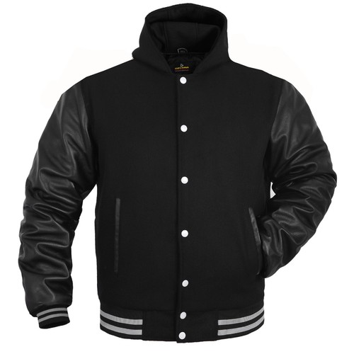 Mens letterman jacket with - letterman,