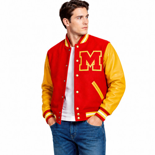 Men thriller jacket red - thriller,