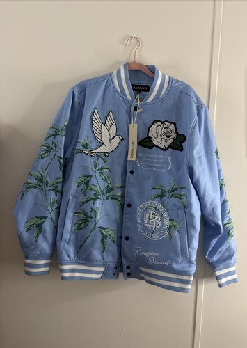 Reason blue varsity jacket - varsity,