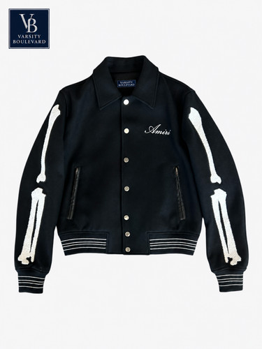 Amiri black skeleton bone - amiri,