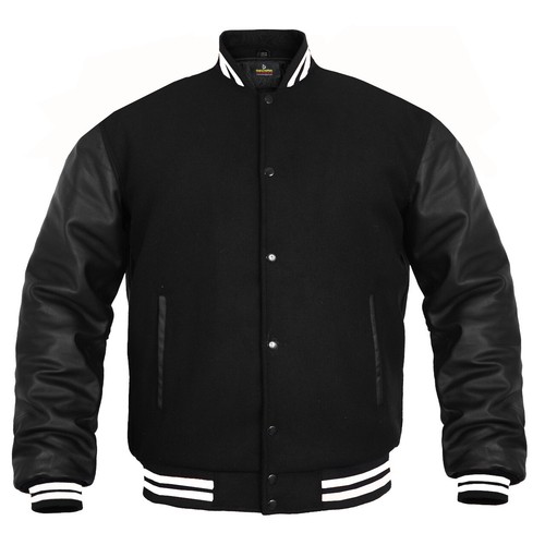 Mens varsity jacket - jacket, real